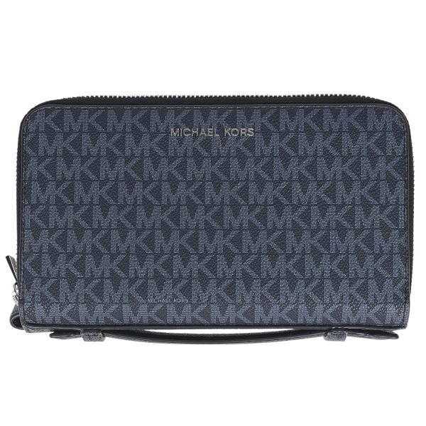 MICHAEL KORS（マイケルコース） ロゴ 長財布 ダブルジップ トラベル
