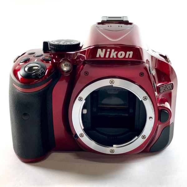 ニコン Nikon D5200 ボディ レッド デジタル 一眼レフカメラ 中古