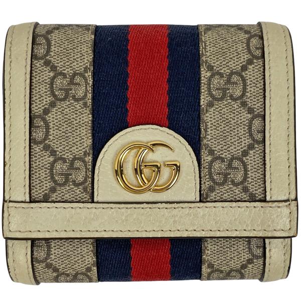 GUCCI グッチ GG 二つ折り 財布 オフィディア 札入れ 小銭入れ GUCCI グッチ GG 二つ折り 財布 オフィディア 札入れ 小銭入れ