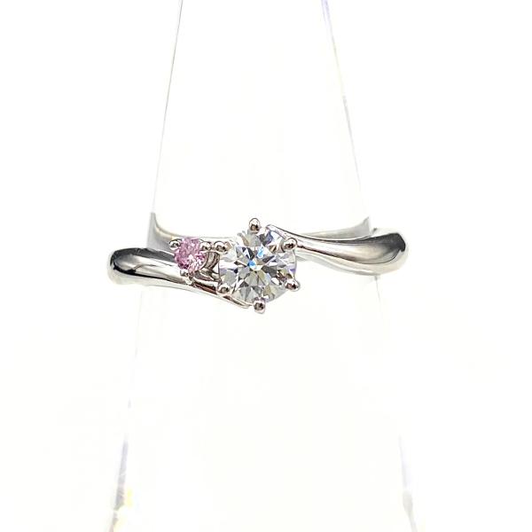 タサキ TASAKI ダイヤモンド デザインリング プラチナ 指輪 リング 9号  