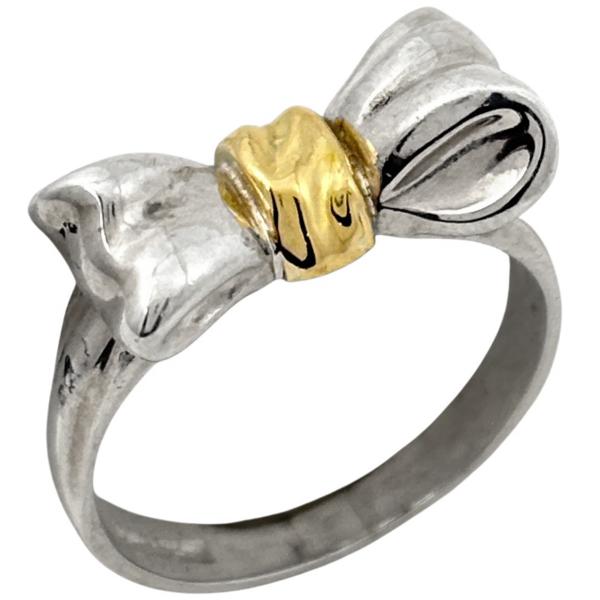 TIFFANY&Co.（ティファニー） リボンモチーフ リング 指輪 K18 リング