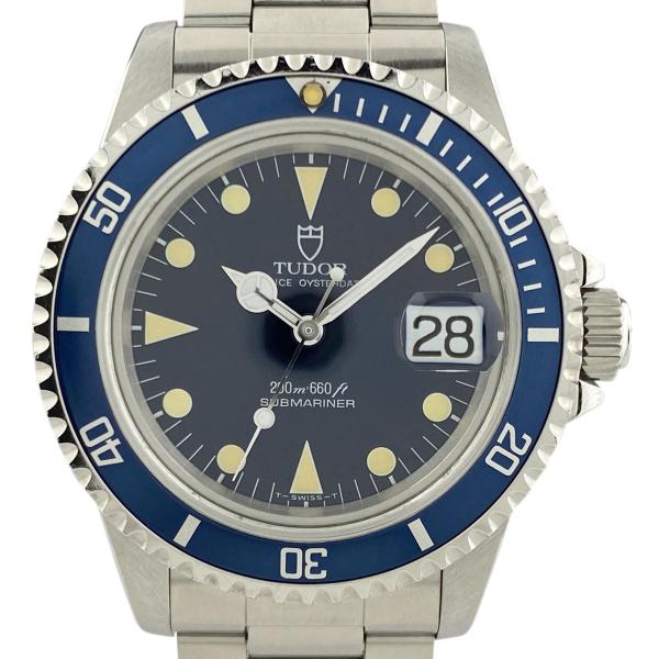 TUDOR OH済 チュードル サブマリーナ デイト 79090 SS ブルー