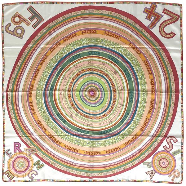 HERMESスカーフ 24 Fbg Paris France 特価〜9/25