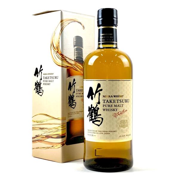 東京都内限定お届け ニッカ NIKKA 竹鶴 ピュアモルト 白ラベル 700ml