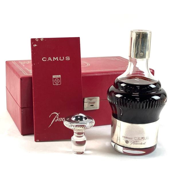 CAMUS カミュ シルバートップ バカラボトル 700ml ブランデー CAMUS カミュ シルバートップ バカラボトル 700ml ブランデー