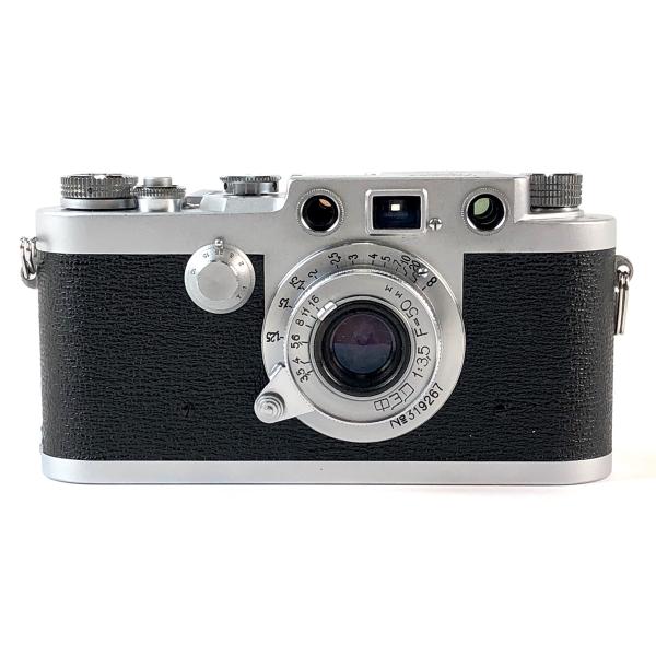 美品整備品 NICCA レンジファインダーカメラ 50mmf2.8レンズ付き ニッカ NICCA IIIf ＋ 50mm F3.5 Lマウント フィルム レンジ