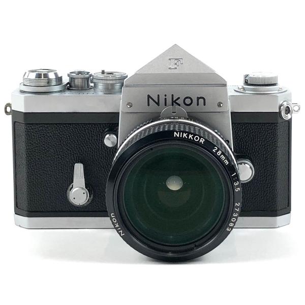 ニコン（Nikon） Nikon F アイレベル シルバー ボディ＋NIKKOR 28mm F3