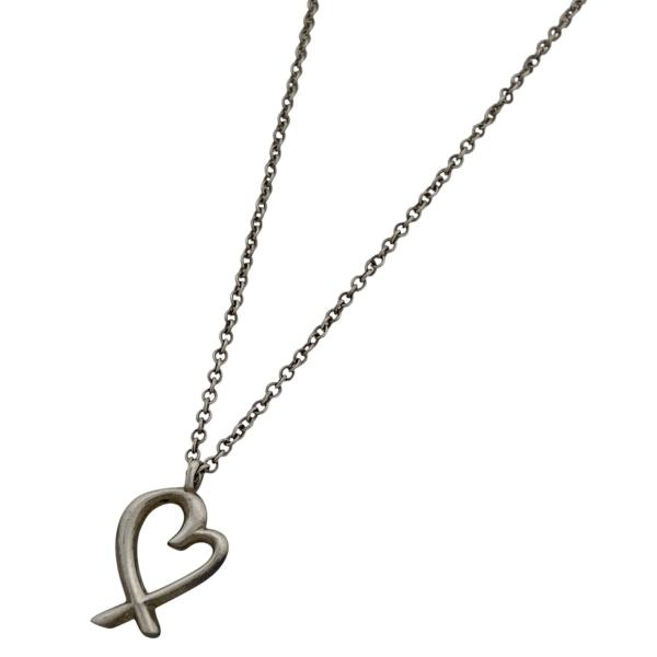 けろけろ　ティファニー　ピカソシルバーネックレス TIFFANY&Co. ティファニー パロマピカソ キス ネックレス SV925