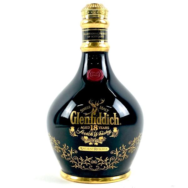 【未開栓】Glenfiddich 18年 グレンフィディック ウイスキー 洋酒 グレンフィディック Glenfiddich 18年 黒陶器 700ml スコッチ