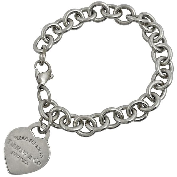 中古/】TIFFANY&Co. ティファニー カフス リターントゥ 中古/】TIFFANY&Co. ティファニー カフス リターントゥ
