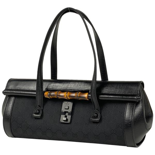 GUCCI（グッチ） GUCCI GG柄 バンブー ハンドバッグ 肩掛け ショルダー