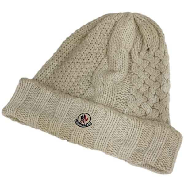 MONCLER モンクレール ロゴ ニットキャップ BERRETTO TRICOT