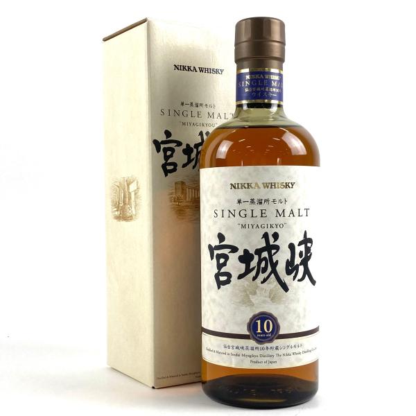 東京都内限定お届け ニッカ NIKKA 宮城峡 10年 単一蒸溜所モルト 700ml