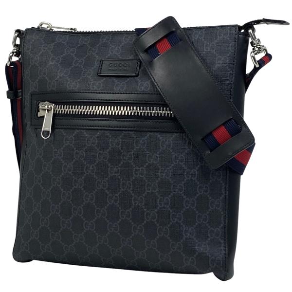 GUCCI グッチ GG柄 ショルダーバッグ コーティングキャンバス