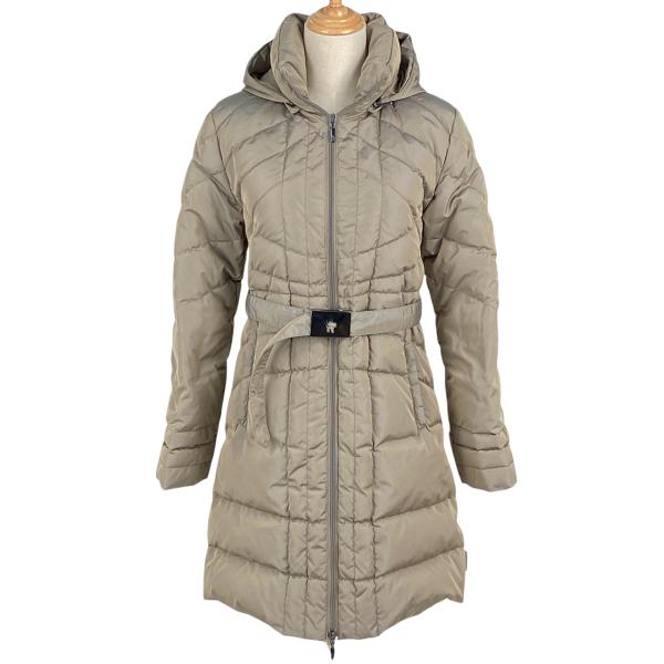 ともち】MONCLER 最高級茶タグ モンタナ ダウンコート ベルト