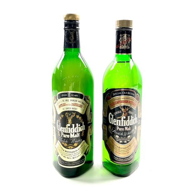 2本 グレンフィディック Glenfiddich 8年 ピュアモルト スコッチ 750ml