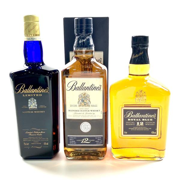 Ballantine's ウイスキー　フランス製灰皿 セット ネイビー Ballantine's ウイスキー フランス製灰皿 セット ネイビー 【公式通販】