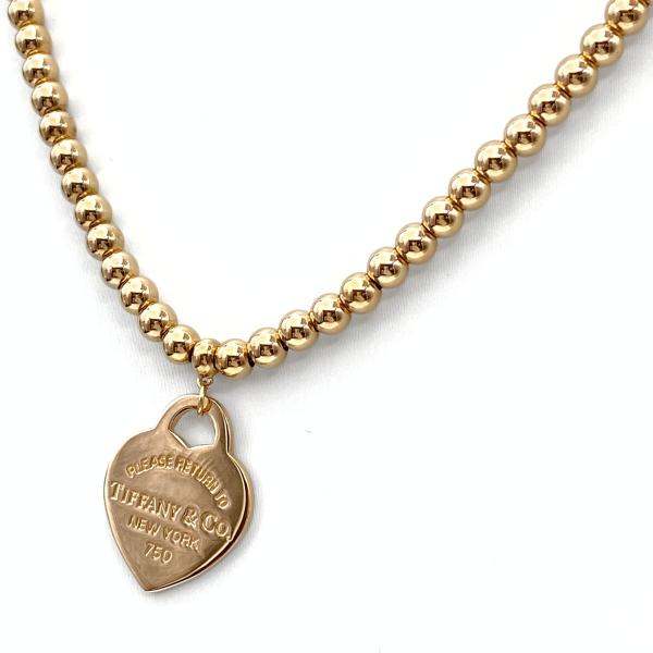 TIFFANY&Co. ティファニー リターン トゥ ネックレス PG ピンク