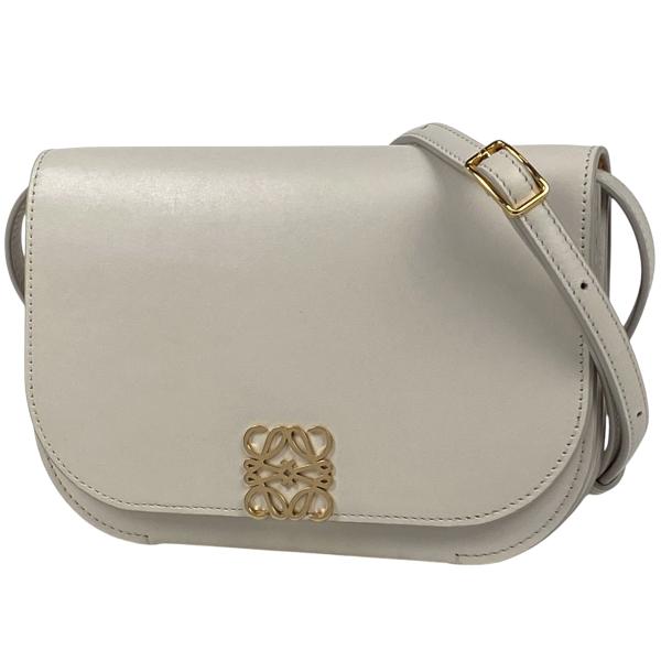 LOEWE（ロエベ） ゴヤ GOYA アナグラム 2WAY ショルダーバッグ レザー