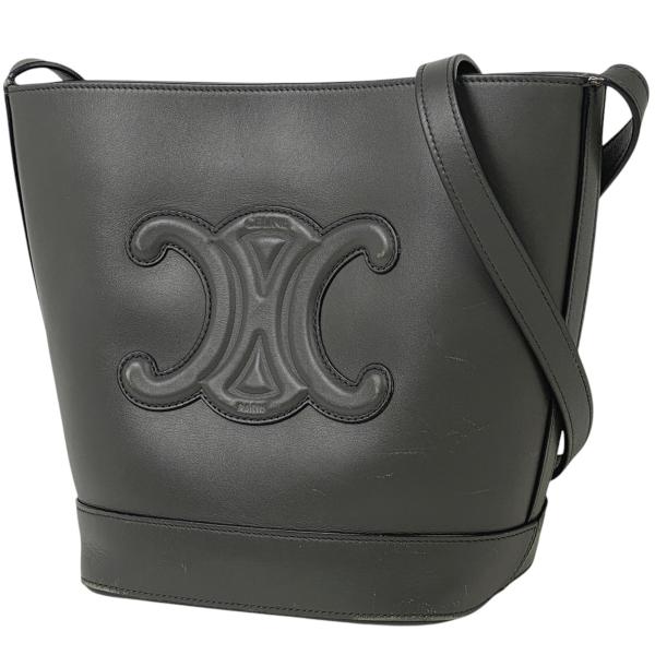 CELINE セリーヌ キュイル トリオンフ スモール バケット バケツ CELINE セリーヌ キュイル トリオンフ スモール バケット バケツ