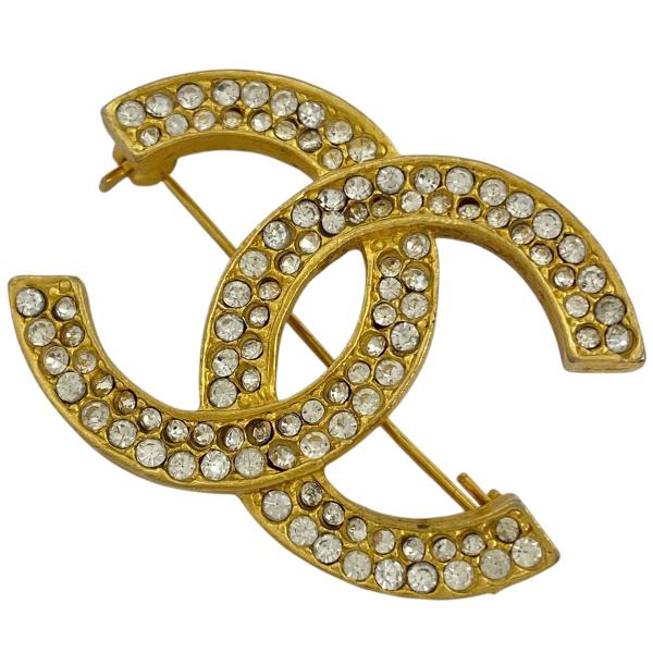 CHANEL（シャネル） ココマーク ラインストーン ブローチ CC ブローチ