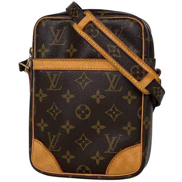Louis Vuitton ショルダーバッグ 中型 ダークブラウン LOUIS VUITTON（ルイ・ヴィトン） ダヌーブ 斜め掛け ショルダーバッグ