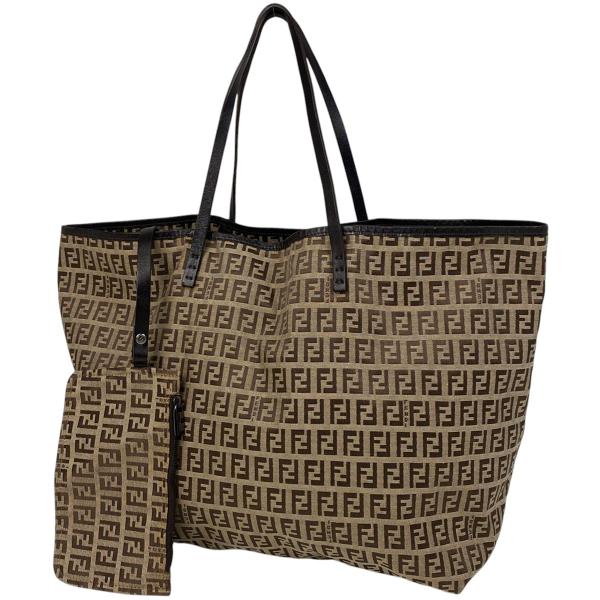 FENDI フェンディ ズッキーノ柄 トートバッグ キャンバス