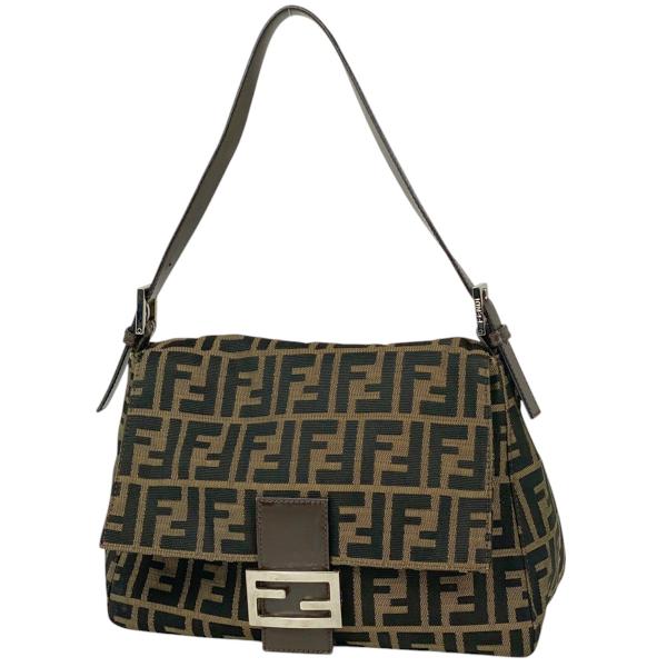 ⭐︎FENDI⭐︎フェンディ ショルダーバッグ マンマバケット ズッカ ナイロン FENDI（フェンディ） ショルダーバッグ マンマバケット ズッカ