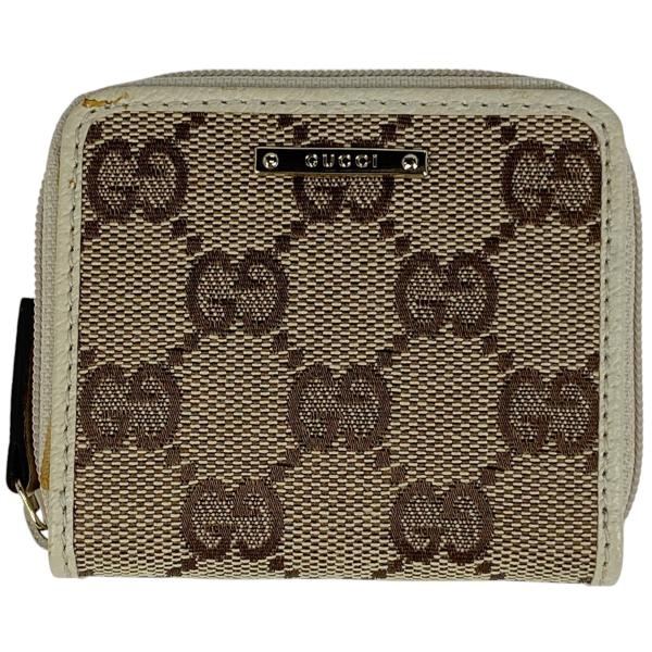 GUCCI グッチ GG柄 コインケース 小銭入れ GGキャンバス レザー GUCCI グッチ GG柄 コインケース 小銭入れ GGキャンバス レザー