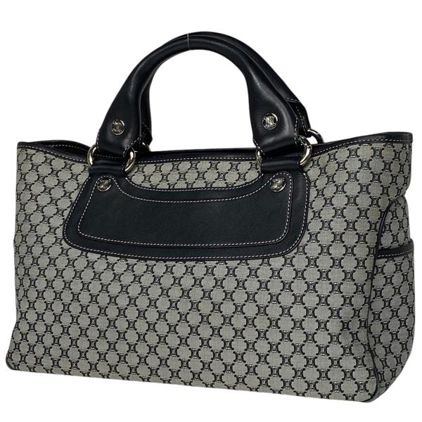 CELINE セリーヌ ブギーバッグ マカダム柄 手提げ ハンドバッグ CELINE セリーヌ ブギーバッグ マカダム柄 手提げ ハンドバッグ