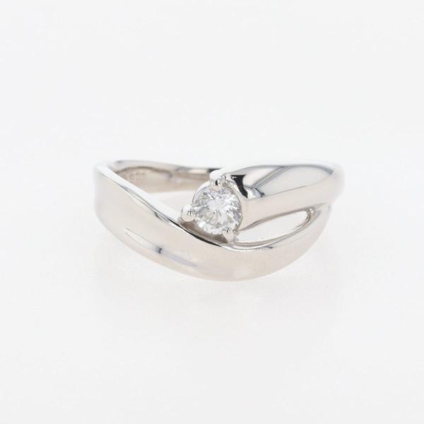 ダイヤモンド デザインリング プラチナ 指輪 リング 9号 Pt900