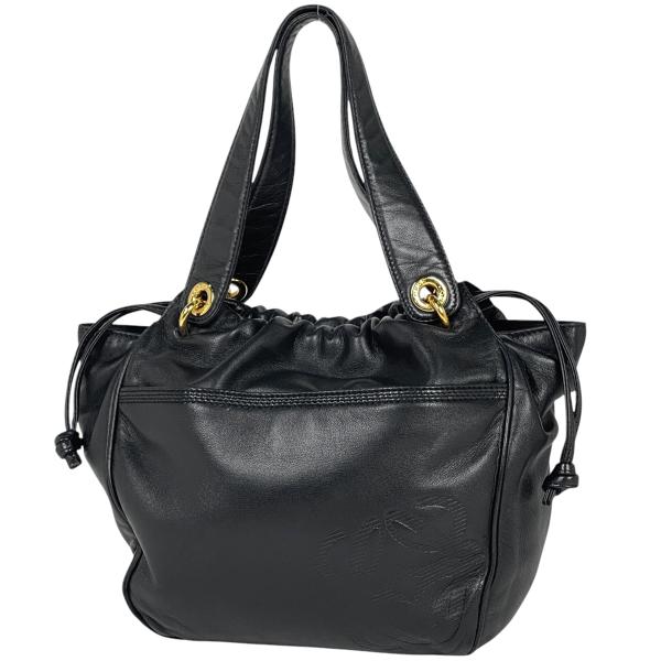 LOEWE ロエベ アナグラム ハンドバッグ 手提げ 巾着型 レザー