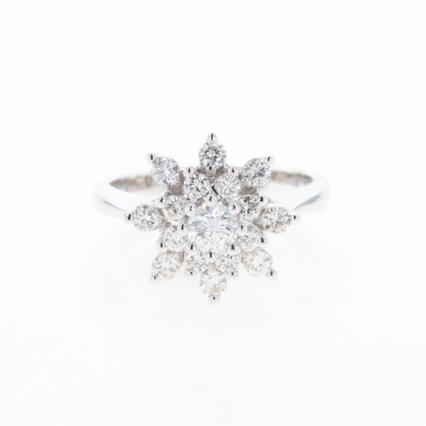 メレダイヤ デザインリング 指輪 リング 12.5号 K14 ダイヤモンド  