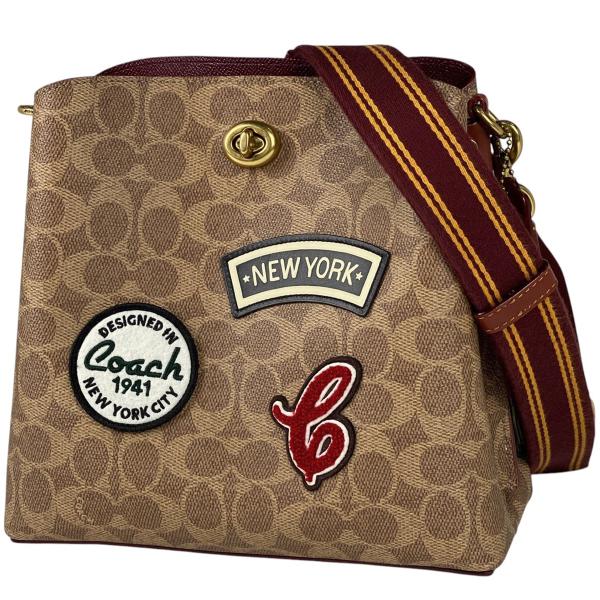 新品 COACH コーチ ウィズ バーシティパッチズ ペニー ショルダーバッグ c6868taru0.jpg