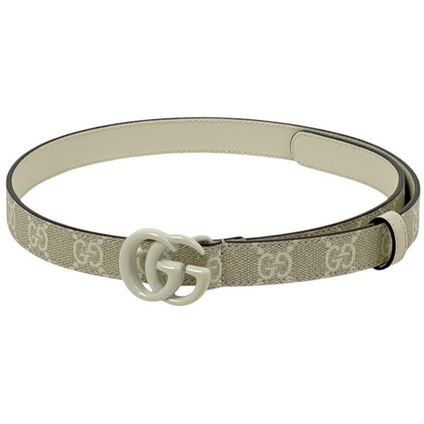 GUCCI◇ベルト/レザー/GRN/レディース/114876・214351・85・34