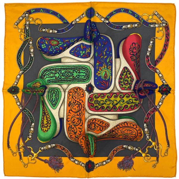 HERMES（エルメス） プチカレ Festival フェスティバル 祭典 スカーフ