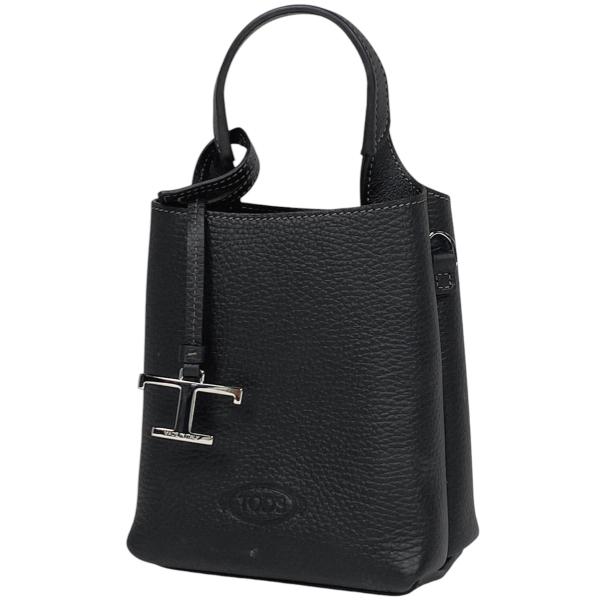 TOD’S トッズ Tタイムレス レザー 黒　トートバッグ 楽天市場】トッズ TOD'S T タイムレス ショッピングバッグ
