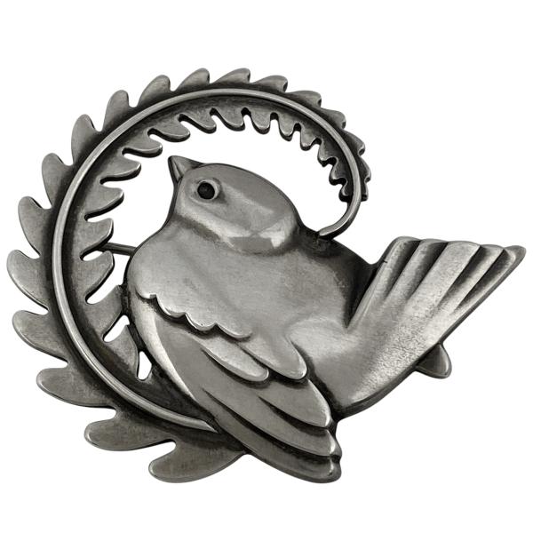 ジョージジェンセン Georg Jensen バードモチーフ ブローチ 309 鳥