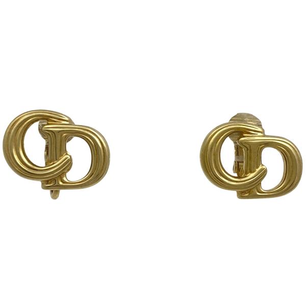 Christian Dior（クリスチャン・ディオール） ロゴ イヤリング CD