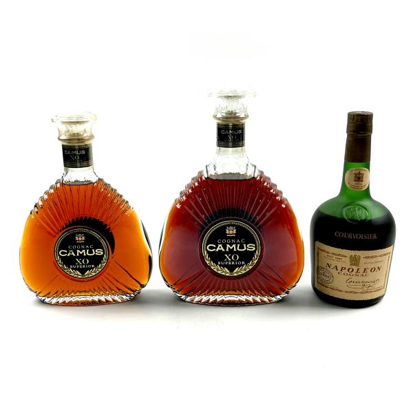 カミュ クルボアジェ コニャック ブランデー 3本セット 【古酒】 3本 カミュ クルボアジェ コニャック 700ml ブランデー セット