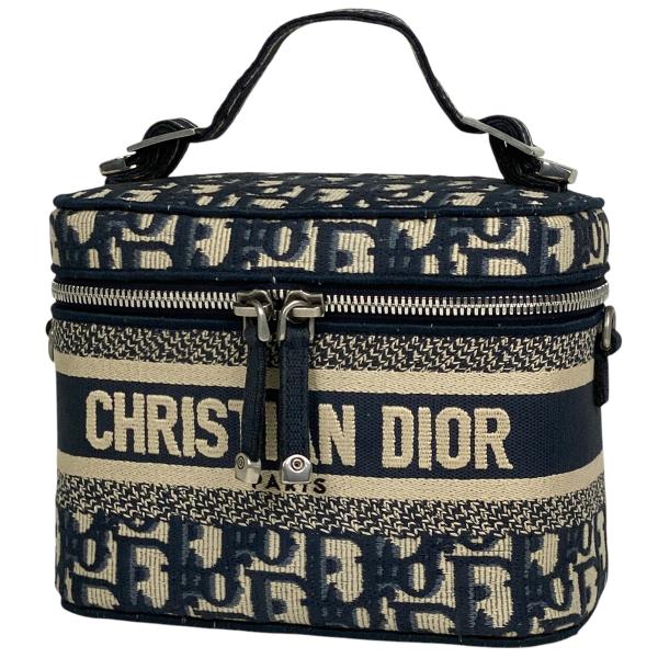 【希少】 Dior ディオール バニティバッグ ハンドバッグ トロッター柄 Christian Dior(クリスチャンディオール) / オールド/バニティ
