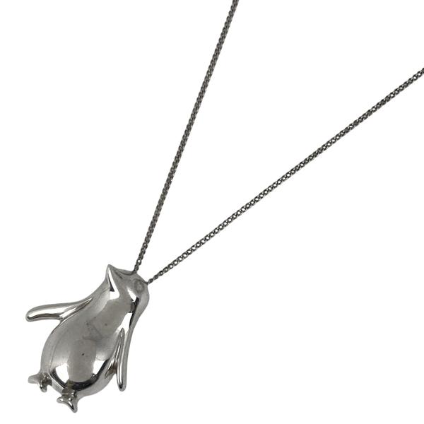 希少 オールド TIFFANY ティファニー ペンギン ネックレス シルバー