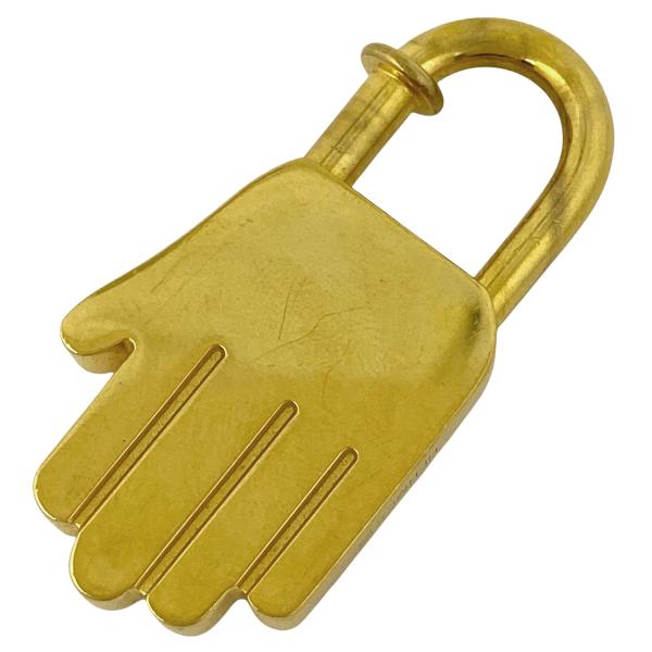 HERMES（エルメス） ハンドモチーフ バッグチャーム 手モチーフ