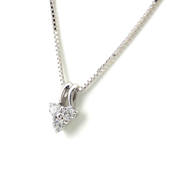 サミスターダイヤ SAMISTAR-D ダイヤモンド デザインネックレス WG  