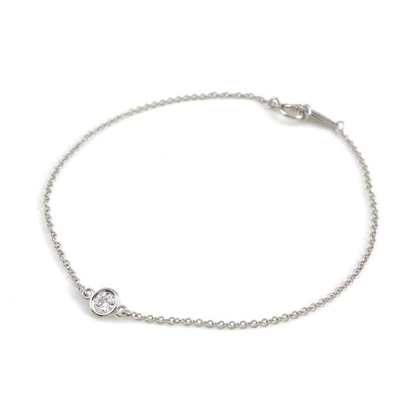 ティファニー ダイヤモンド バイザヤード ブレスレット Pt950 TIFFANY&Co. ティファニー バイザヤード ブレスレット プラチナ