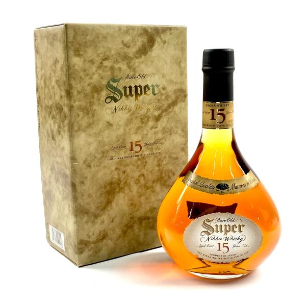 【古酒】スーパーニッカ15年　レアオールド未開封　箱なし 古酒】スーパーニッカ15年 レアオールド未開封 箱なし 古酒