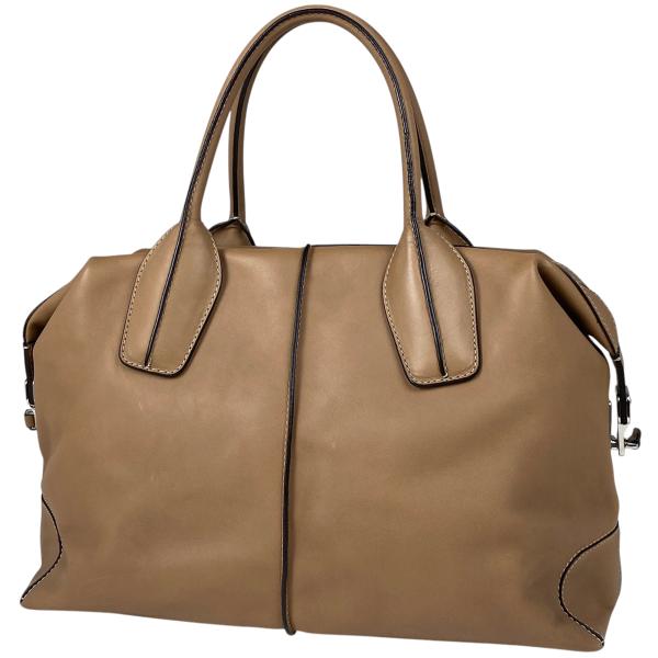 美品✨トッズ Dスタイリング ハンドバッグ ショルダーバッグ 2way ブラウン TOD'S トッズ Dスタイリング 2Wayバッグ ブラウン レザー【433