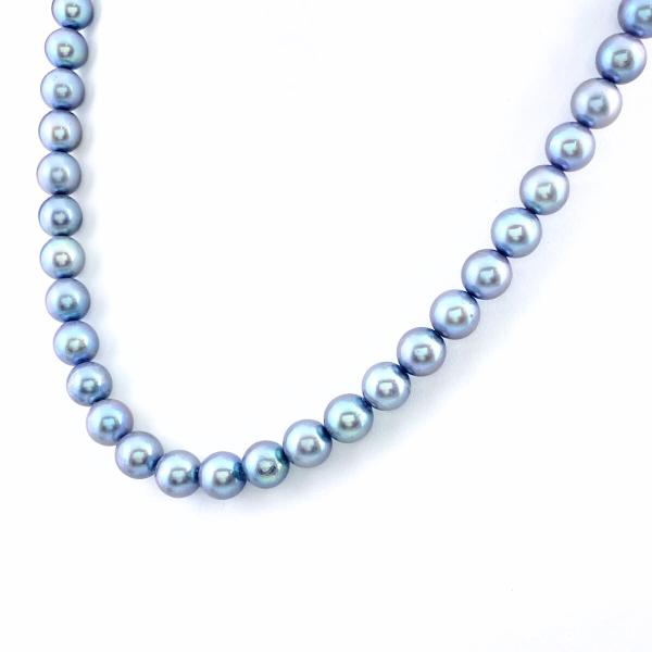 【希少!/美品】タサキ 田崎真珠 ステーション パール ネックレス シルバー TASAKI タサキ 田崎真珠 貴金属・宝石 パールネックレス 淡水真珠