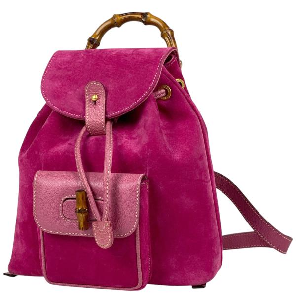 GUCCI オールドグッチ バンブー リュックサック GUCCI（グッチ） バンブー ミニ リュックサック デイパック バック