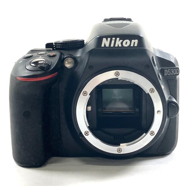 【メーカー名】Nikon【製品名】D5300 ボディ ブラック【カメラ種類】デジタル 一眼レフカメラ【カメラ付属品】バッテリー、充電器、ボディキャップ、ホットシューカバー【ブランド状態ランク】ランクB【コメント】【外観】スレやキズ、汚れがあ...